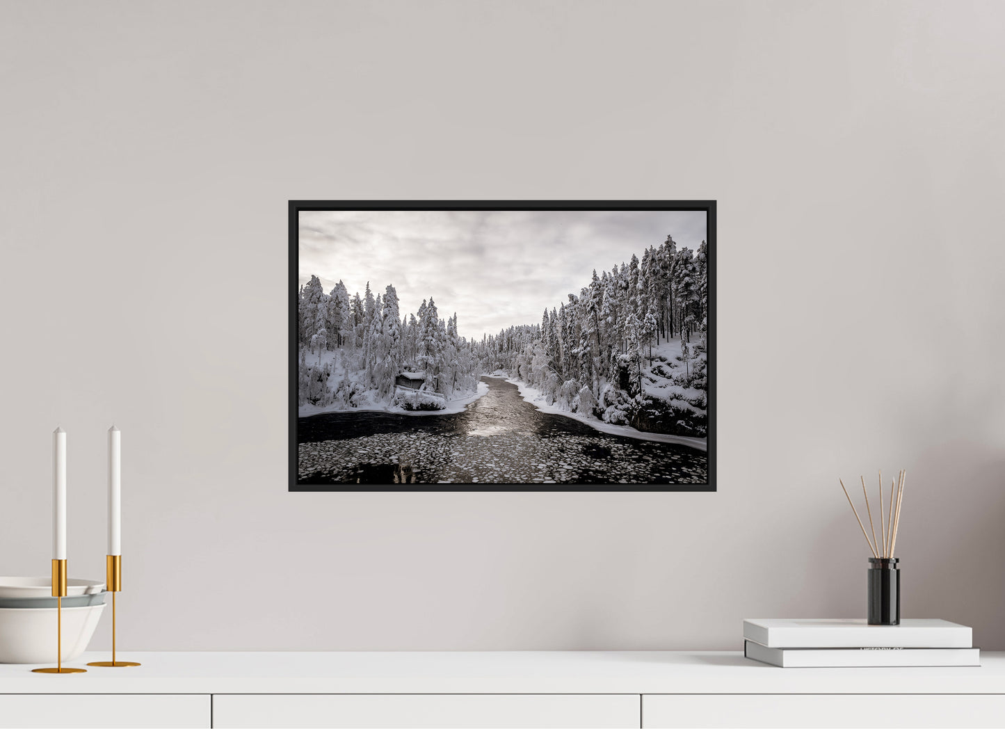 Oulanka Cabin in Winter