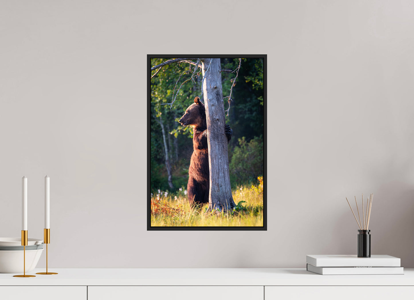 L'ours et son arbre