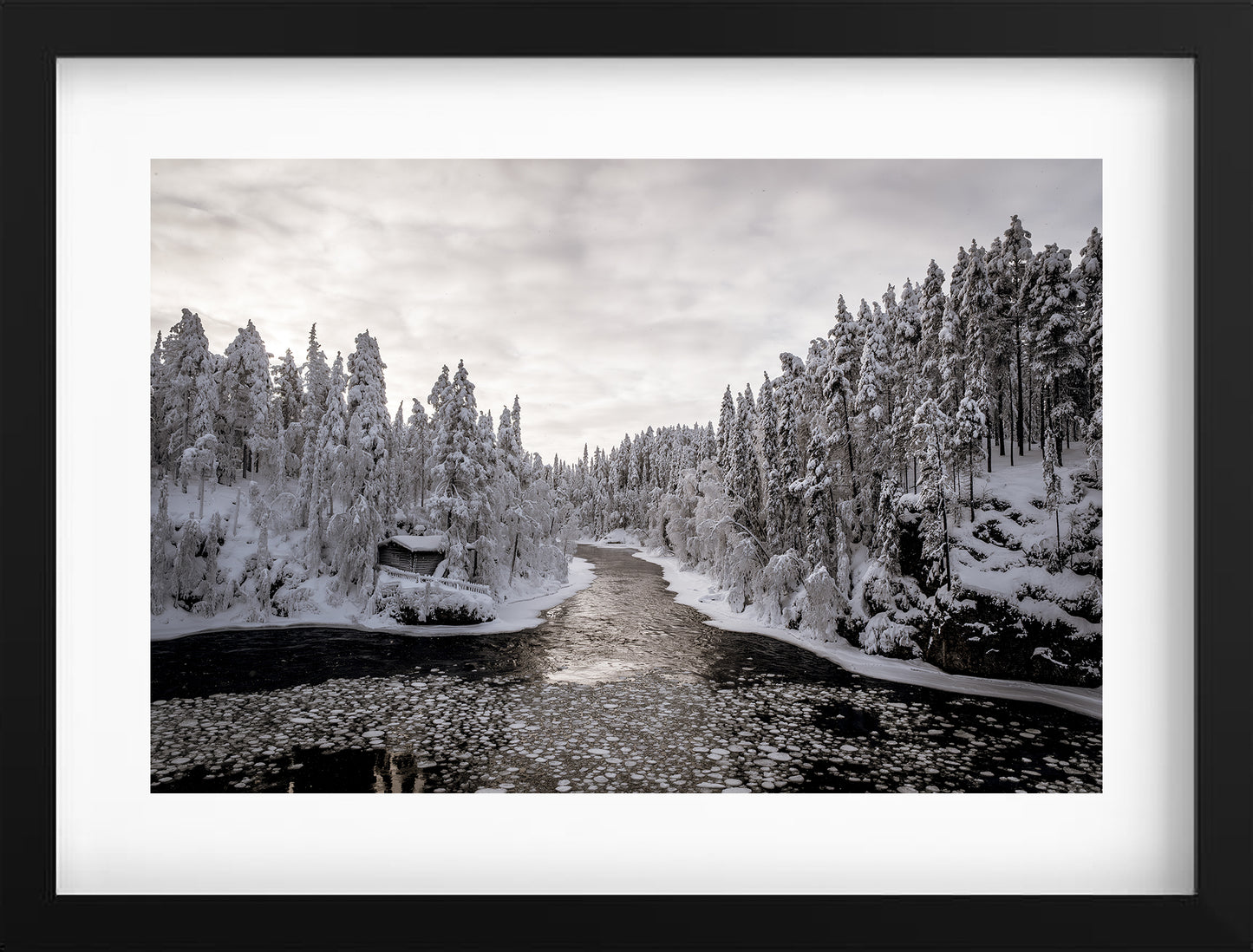 Oulanka Cabin in Winter