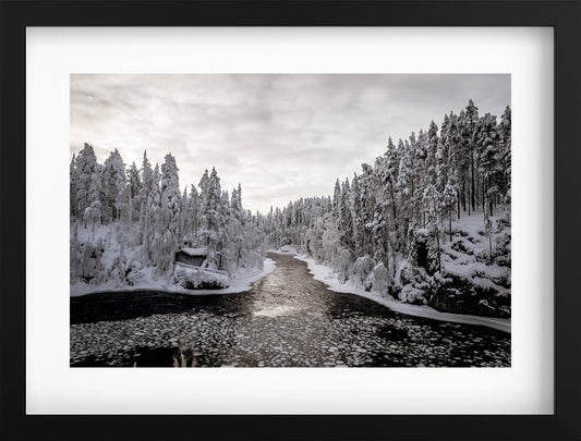 Oulanka Cabin in Winter